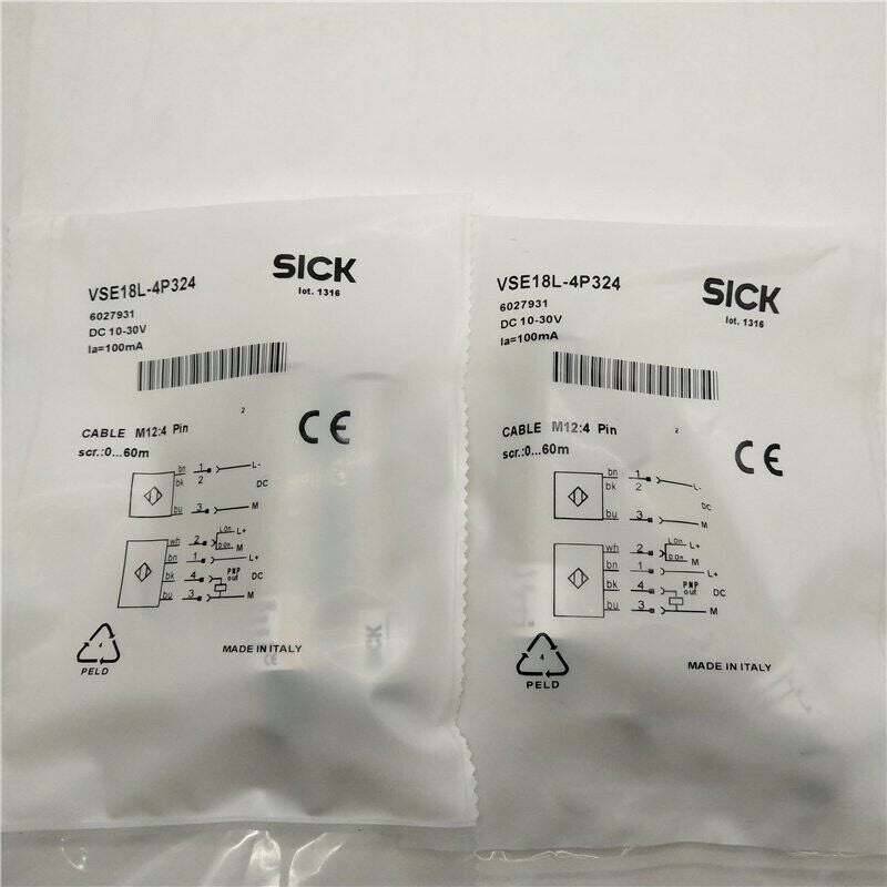 1PC Sick Photoelectric Sensor VSE18L-4P324 - SICK