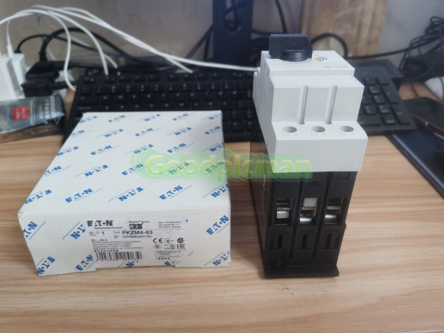 1PCS Eaton Moeller PKZM4-63 XTPR063DC1NL Circuit Breaker 55-63A