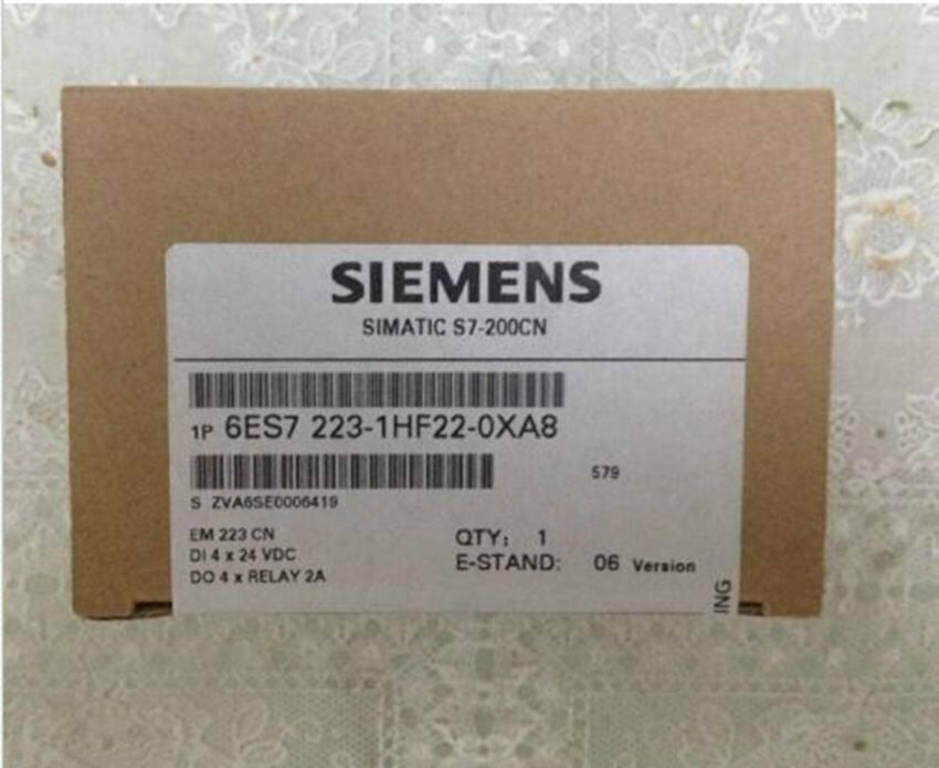 new ONE  Siemens 6ES7223-1HF22-0XA8  6ES7 223-1HF22-0XA8 PLC Module Tested