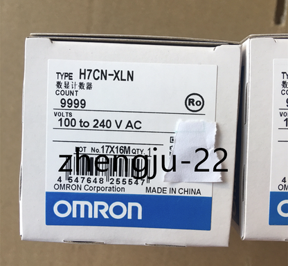 new 1pcs Omron Counter H7CN-XLN H7CNXLN 100-240VAC In Box - OMRON