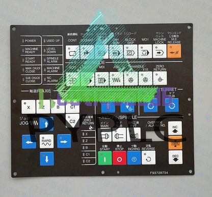Membrane Keypad FIT FOR MIYANO F93729734 Lathe Protective Film Button Film