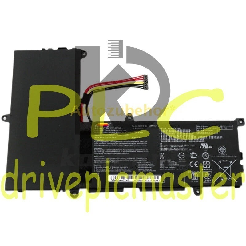 C21N1521 Laptop Battery 7.6V 5000mAh 38Wh For VivoBook E200H E200HA E200HA-1A 1E