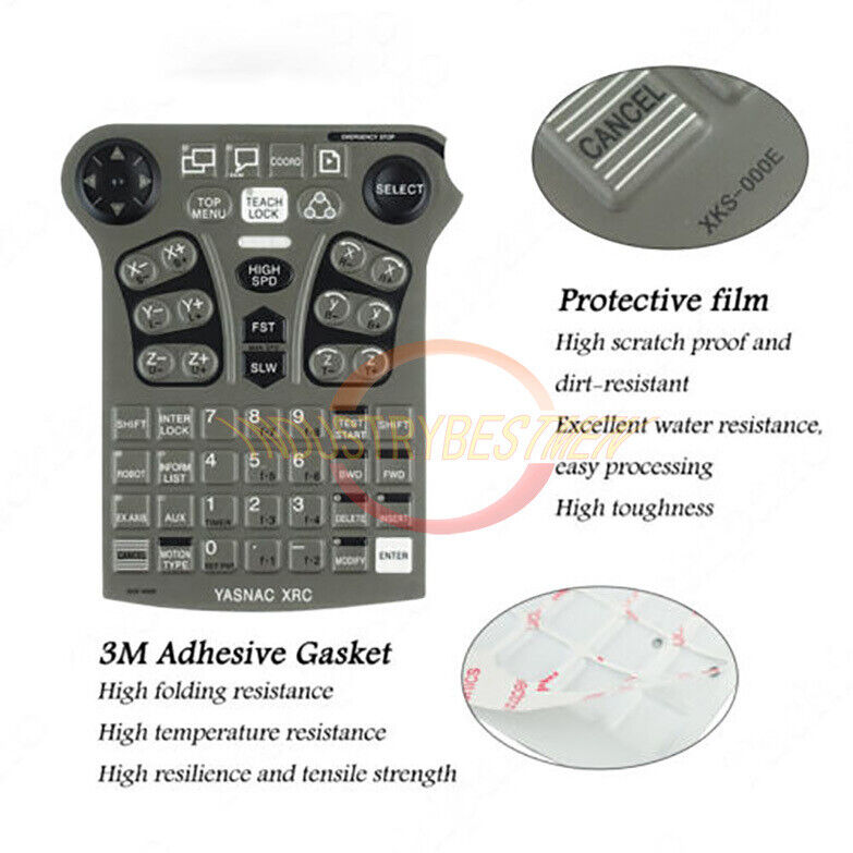 ONE XKS-000E Membrane Film Keysheet Keypad Keyboard for Yaskawa YASNAC XRC - YASKAWA