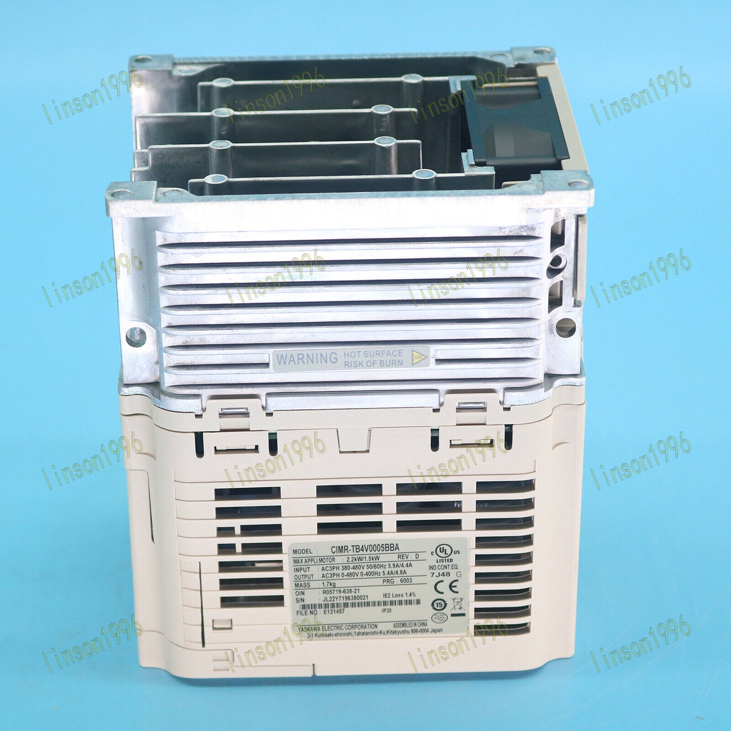 Yaskawa Inverter Model: CIMR-TB4V0005BBA - YASKAWA
