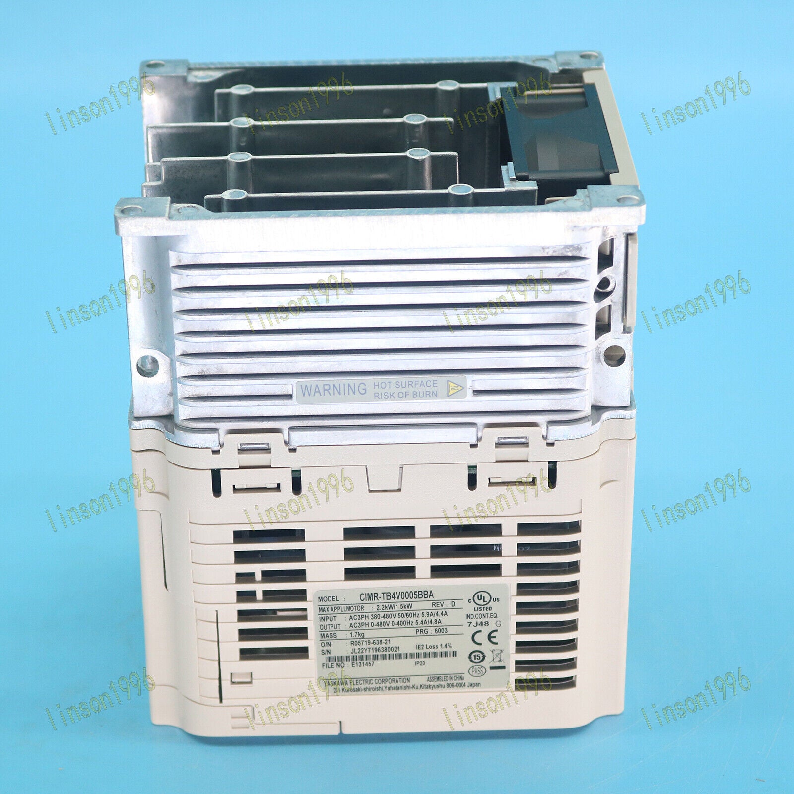 Yaskawa Inverter Model: CIMR-TB4V0005BBA - YASKAWA