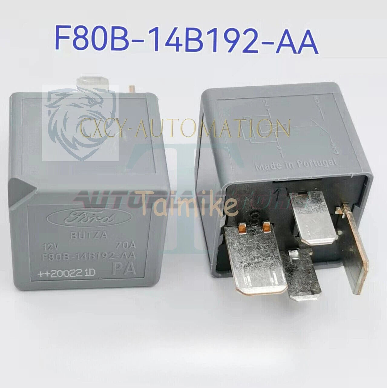 F80B-14B192-AA 12VDC Ford Automotive Relay 4 Pins 70A x 1PC *~US