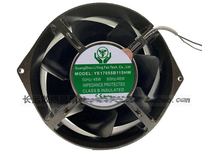 YE17055B115HW 115V 230V 380V 17CM all metal cooling fan