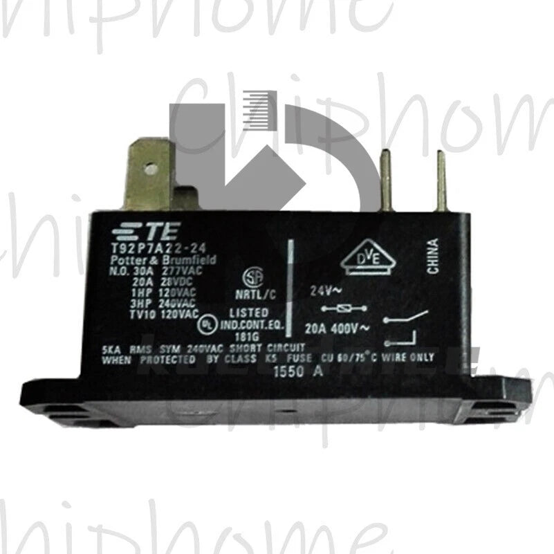 1PC Tyco T92P7A22-24 24VDC Power Relay 6Pins 30A 277VAC