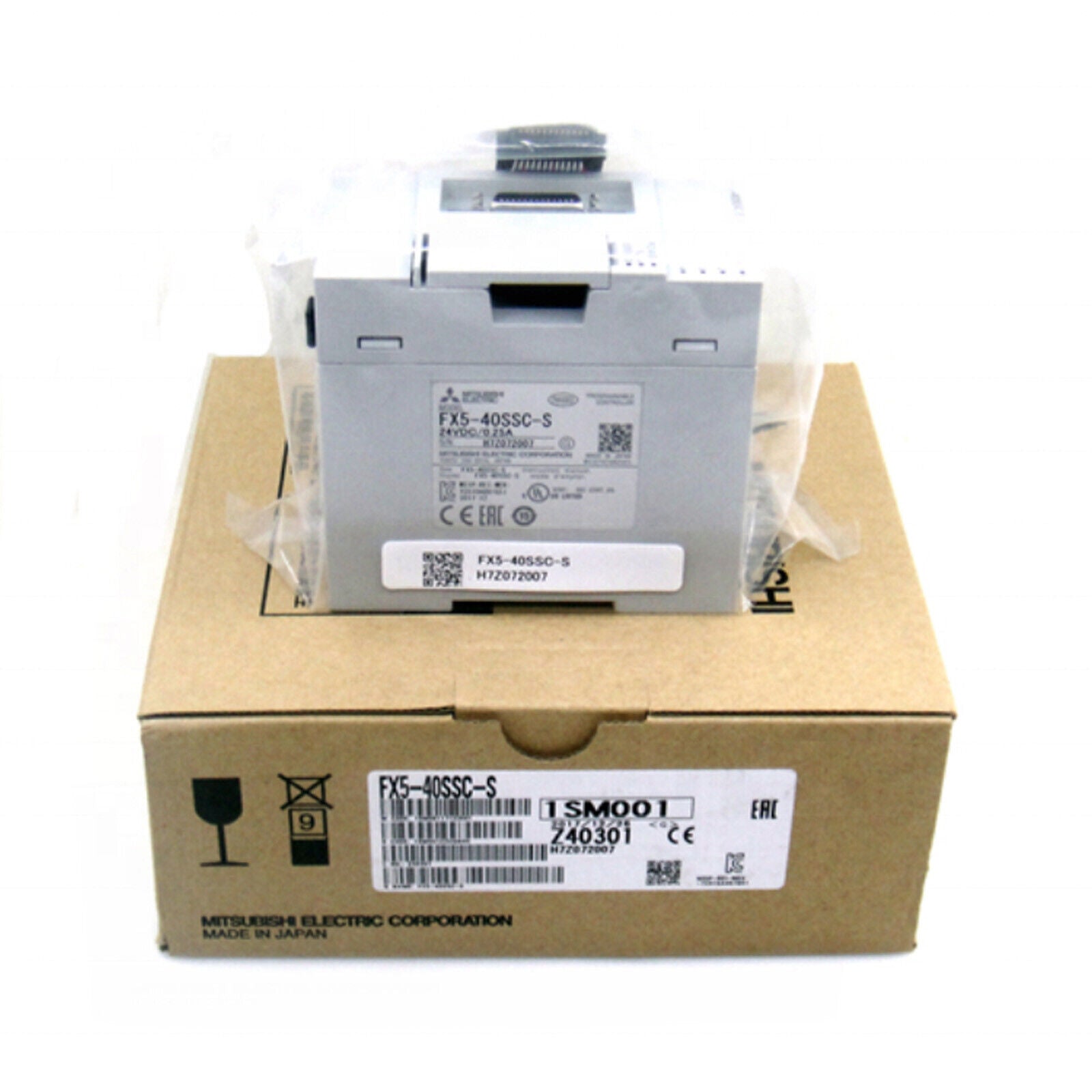 Mitsubishi FX5-40SSC-S PLC: New In Box Industrial Control System - MITSUBISHI