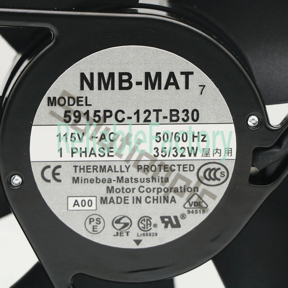 Nmb Technologies 5915Pc-12T-B30 Axial Fan 150Mm 115Vac 380Ma(1PCS )