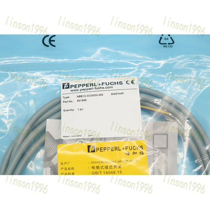 Pepperl+Fuchs NBB10-30GM50-WS Inductive Proximity Sensors - PEPPERL+FUCHS