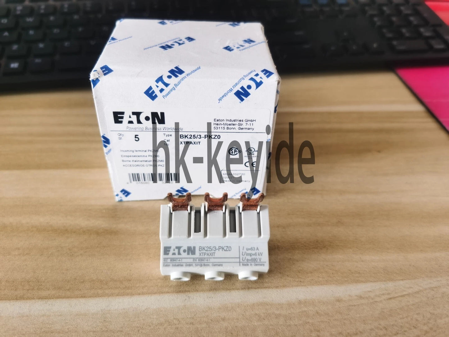 1PCS Eaton Moeller BK25/3-PKZ0 XTPAXIT Incoming Terminal PKZM0
