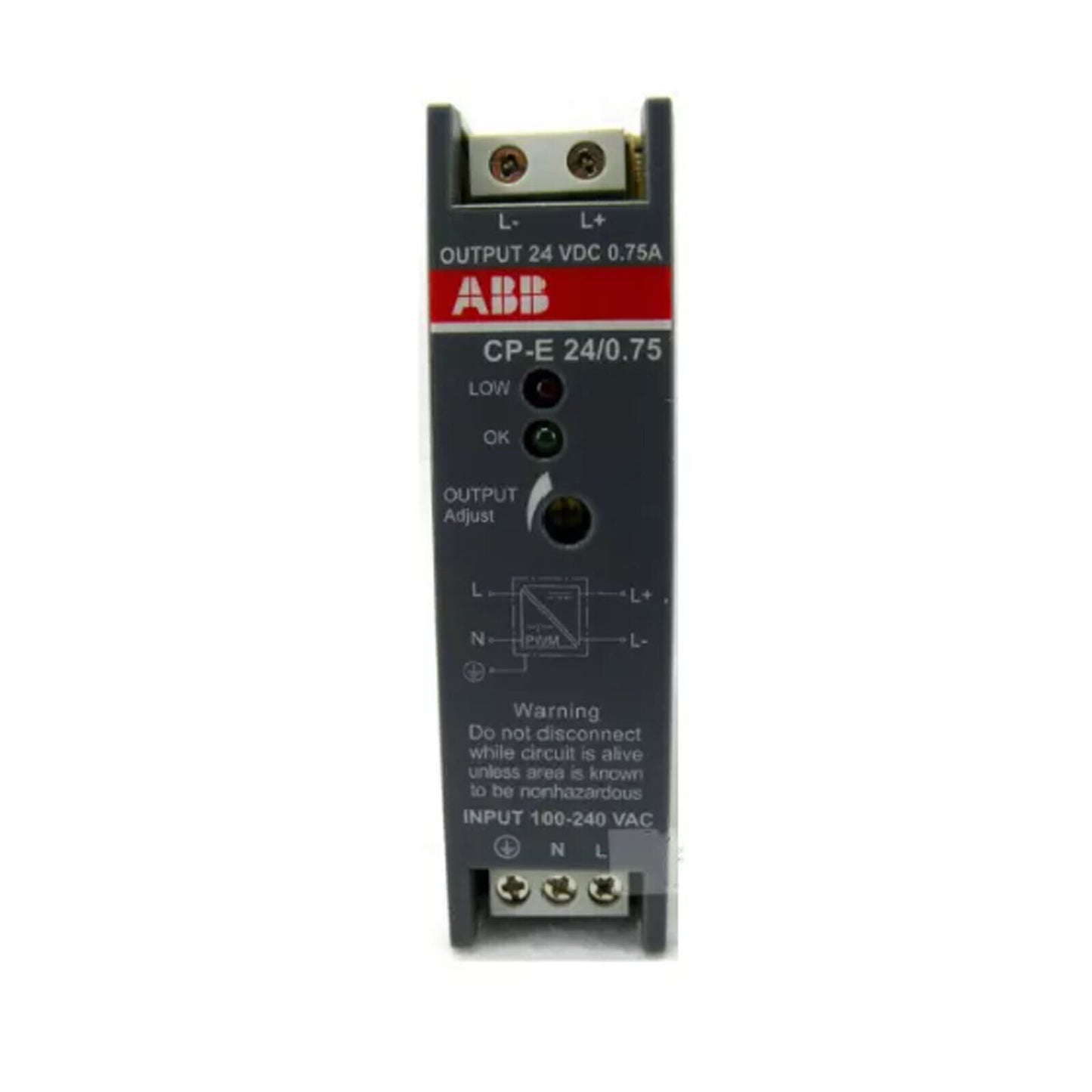 new ABB CP-E 24/0.75 PLC Switched Mode Power Supply Supplies - ABB