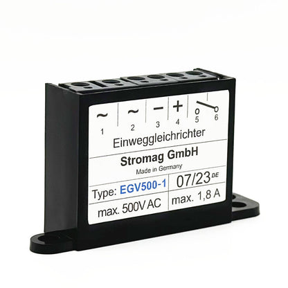 1X EGV500-1 500VAC 1,8A brake Rectifier EGV 500-1 Einweggleichrichter