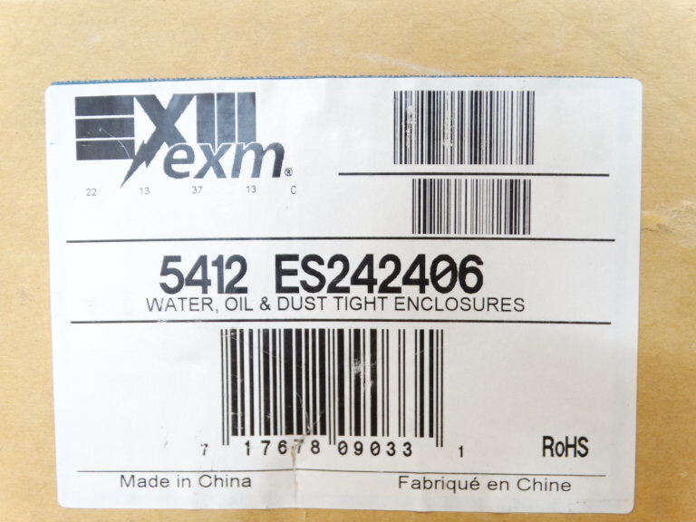 EXM 5412 ES242406 ENCLOSURE - EXM 5412 ES242406 ENCLOSURE Enclosure, [Product Description] - EXM
