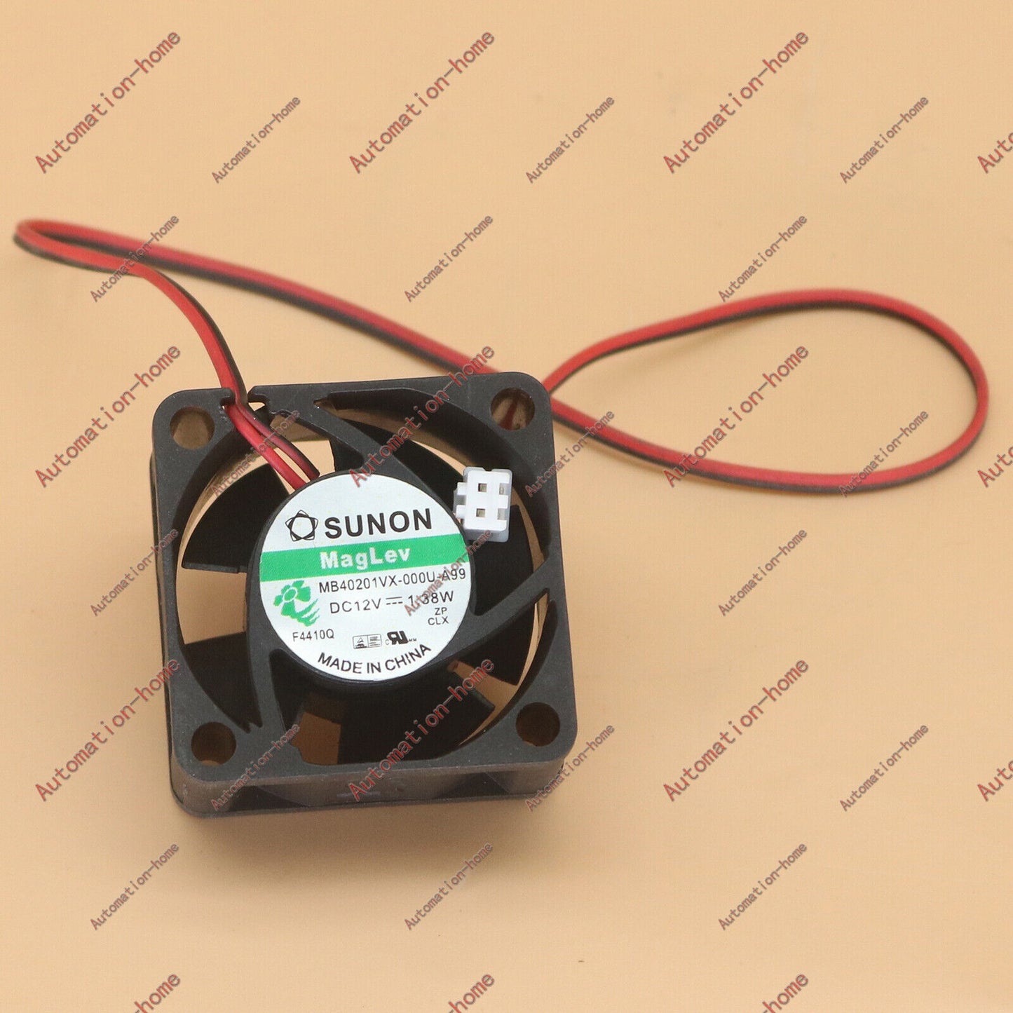 SUNON Magnetic Levitation Fan MB40201VX-000U-A99 12V 1.38W 4020 4CM 2-pin Magnetic Levitation Fan - SUNON