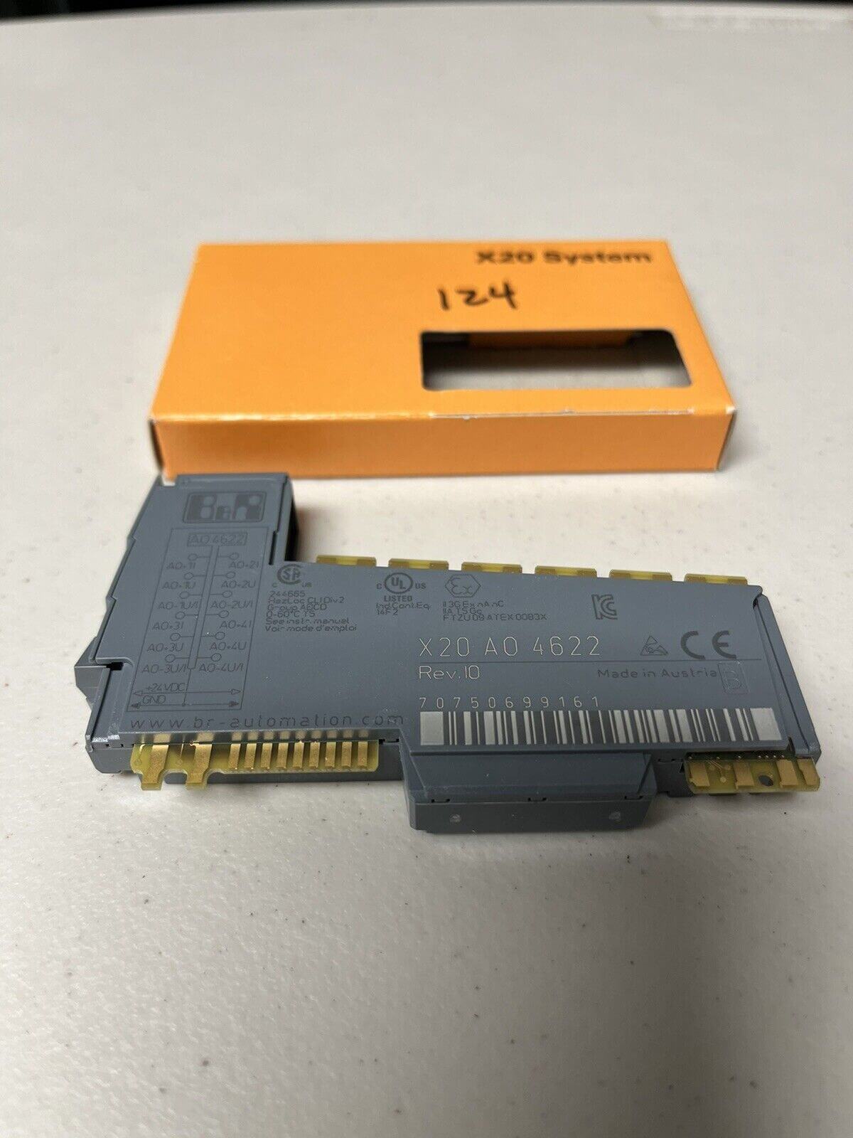 B&R X20AO4622 - Analog Output Module - B&R