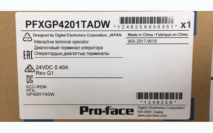 new 1PC Pro-face PFXGP4201TADW GP-4201TW HMI Touch Panel ping