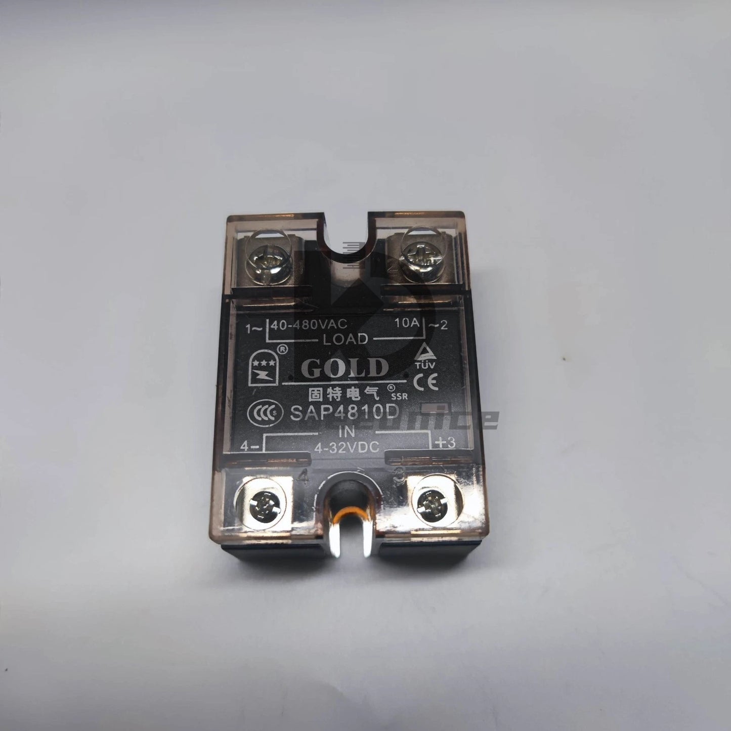1PC SAP4810D 40-480V 4-32VDC 10A DCcontrolled AC single-phase solid-state relay