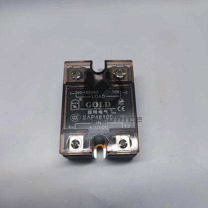 1PC SAP4810D 40-480V 4-32VDC 10A DCcontrolled AC single-phase solid-state relay
