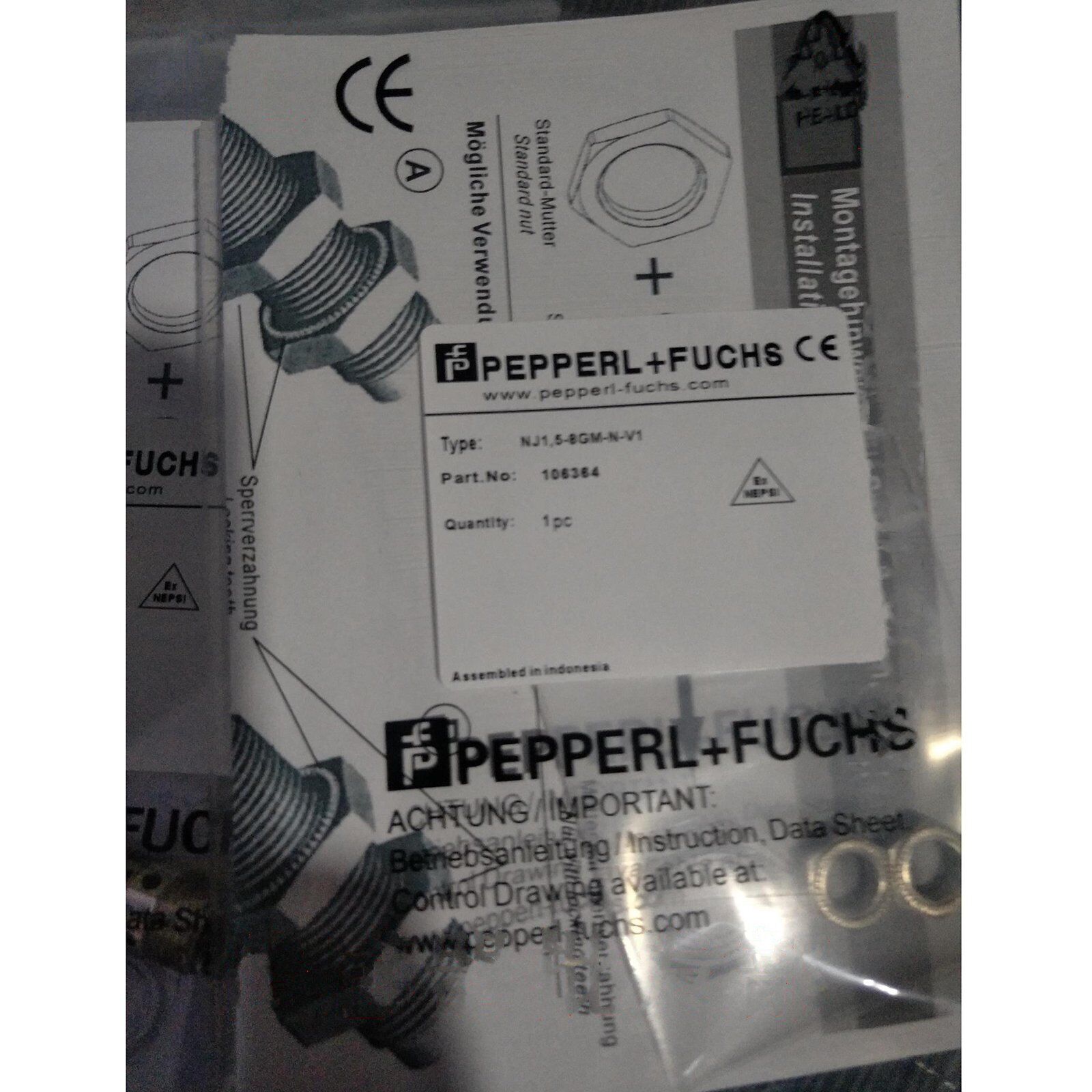1PCS Pepperl+Fuchs NJ1.5-8GM-N-V1 module with reliable communication and high performance - PEPPERL+FUCHS