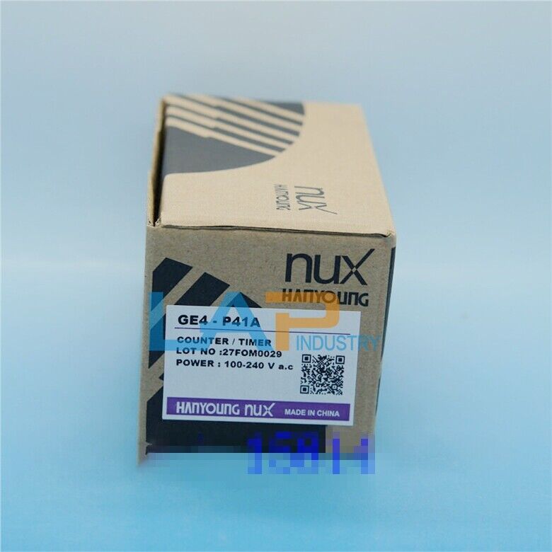 HANYOUNG NUX GE4-P41A Electronic Timing Counter 100-240VAC - HANYONG NUX