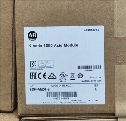 1PC NEW Kinetix 6000 Axis Module 2094AM01S Spot Goods SHIP Kinetix 6000 Axis Module 2094AM01S - AB