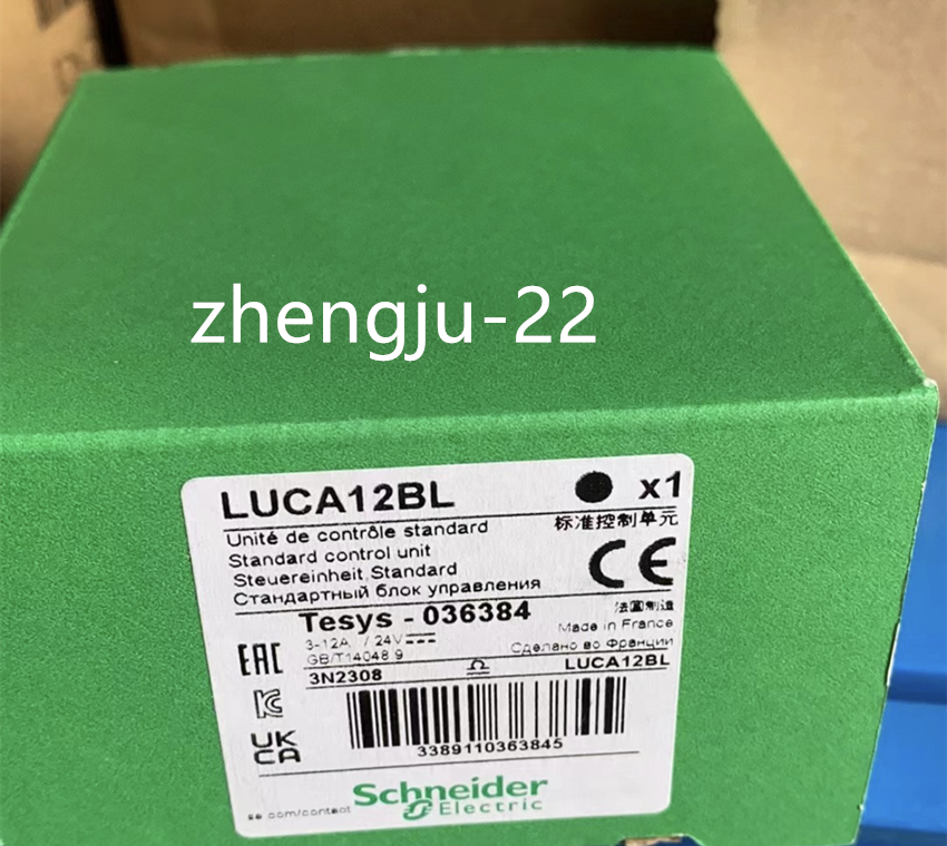 new Schneider LUCA12BL Motor Starter Control Unit Quality Assurance - SCHNEIDER