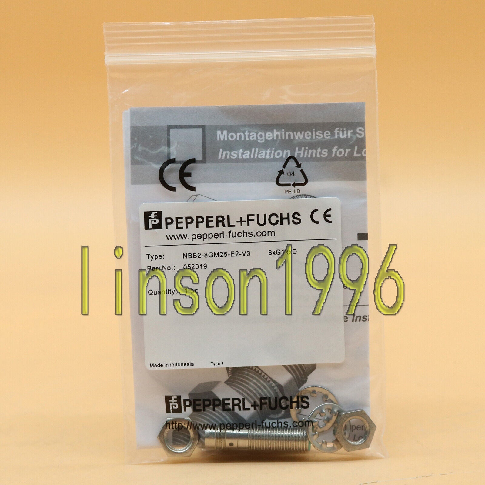 Pepperl+Fuchs NBB2-8GM25-E2-V3 Proximity Sensor - PEPPERL+FUCHS