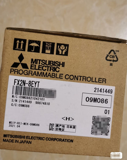 1PCS Mitsubishi FX2N-8EYT FX2N8EYT PLC Extension Module Free Ship