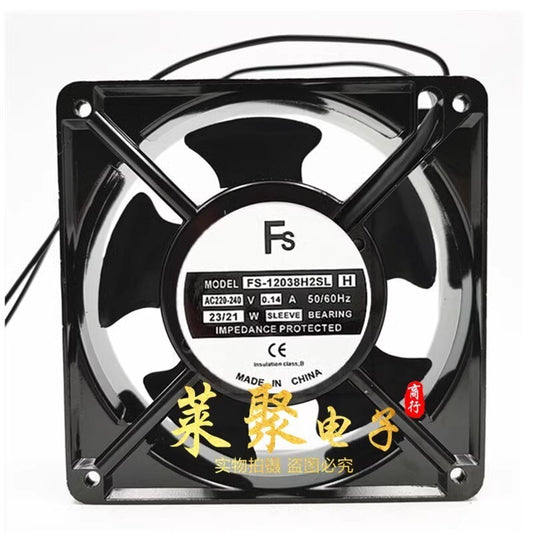 FS FS-12038H2SL H 12CM AC220-240V 0.14A 23/21W High Airflow Cooling Fan