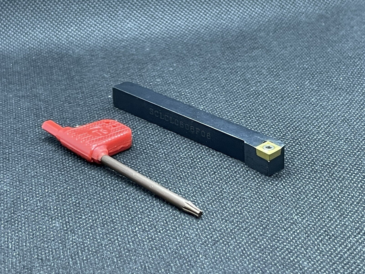 SCLCL0808F06 INDEXABLE LATHE TOOL HOLDER EXTERNAL TURNING 8MM SHANK