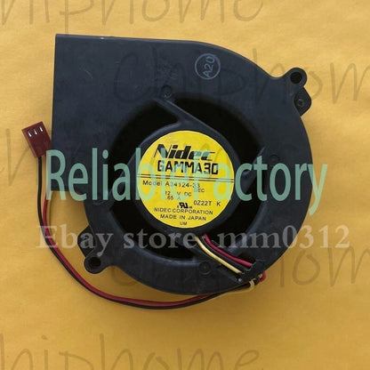 Nidec GAMMA30 A34124-33 DC12V 0.65A 97*33 blower centrifugal fan 3pin