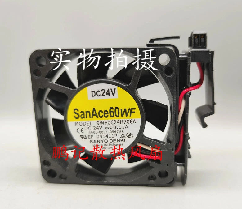 1pcs Sanyo 9WF0624H706A A90L-0001-0567 # A 6015 24V 0.11A for Fanuc fan