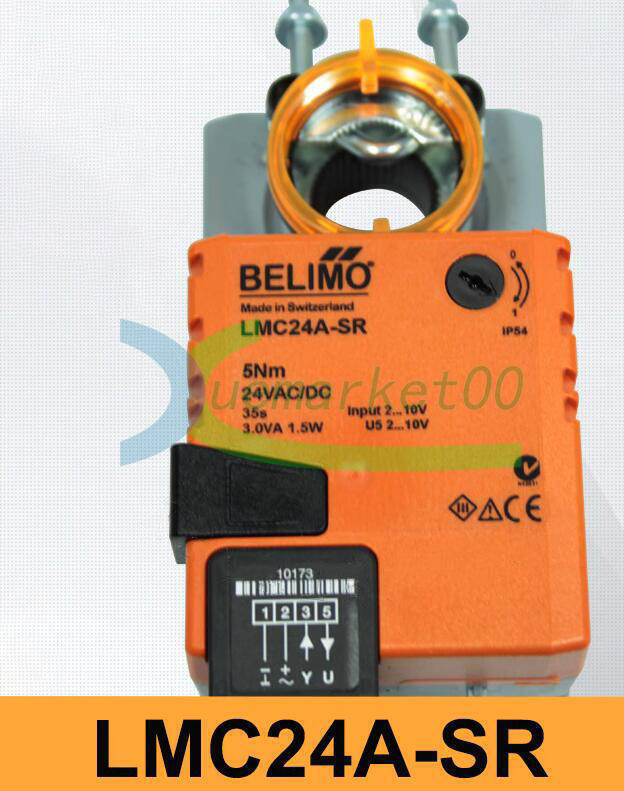 new ONE  BELIMO LMC24A-SR LMC24ASR 5NM AC/DC24V Electric regulating air valve