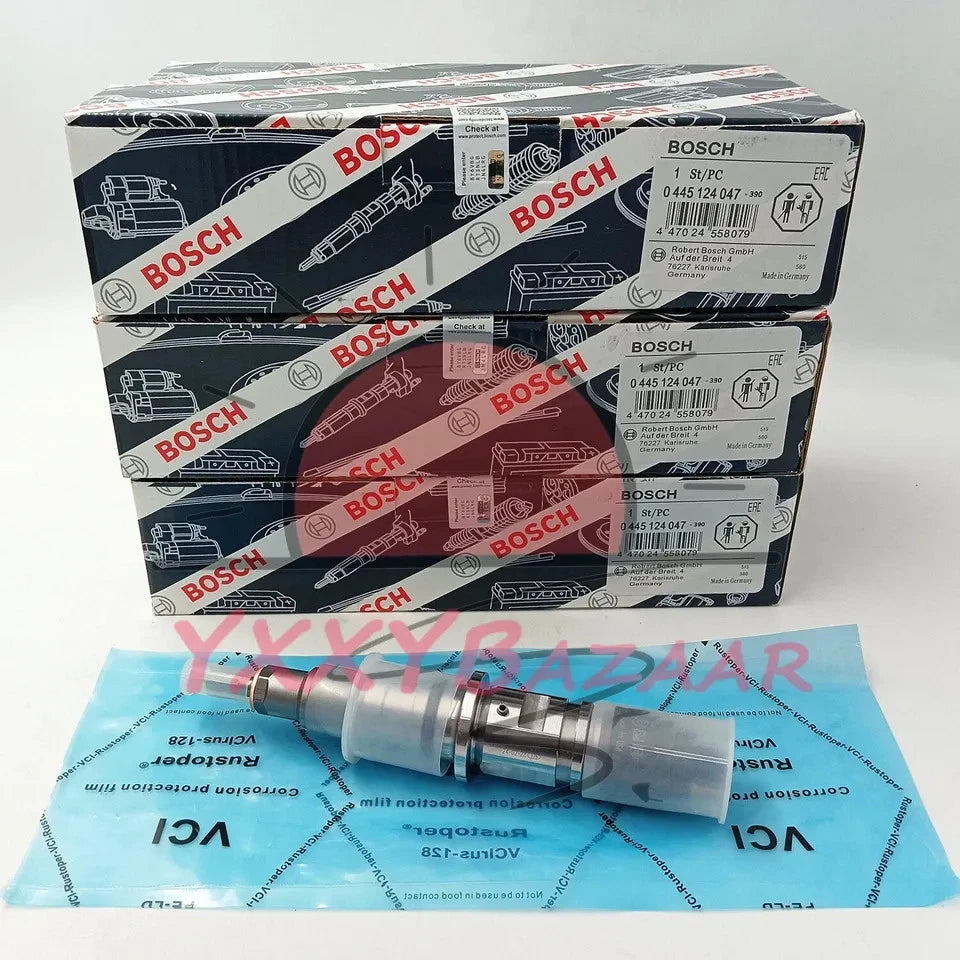 6X Bosch Fuel Injector 0445124047 Common Rail Diesel RAM 3500 19-22 6.7L 5364205