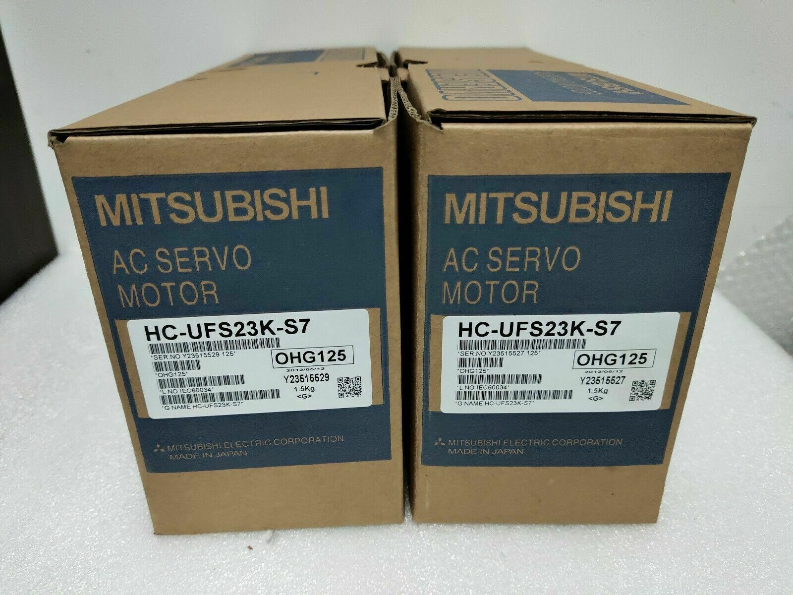Mitsubishi HC-UFS23 Servo Motor Fast Ship Premium servo motor for industrial applications - MITSUBISHI