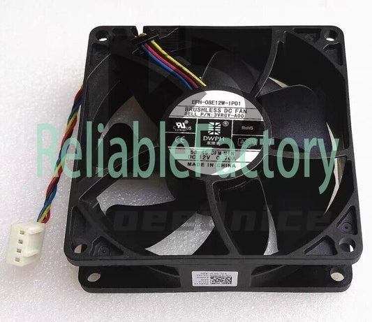 1 pcs DWPH Fan EFH-08E12W-IP01 DC12V 0.70A 8025 8CM 4 Wire cooling fan