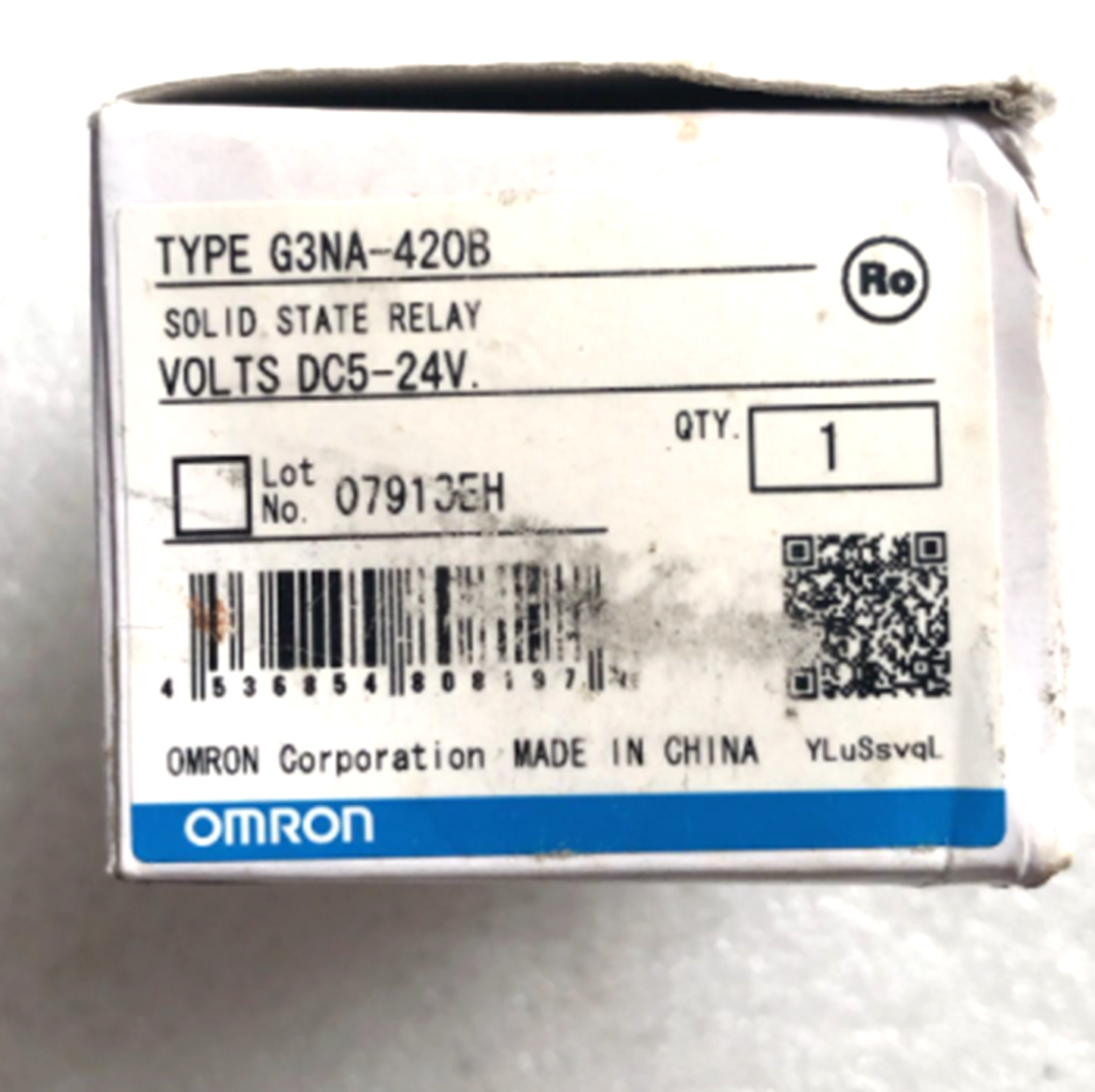Omron G3NA-420B Solid State Relay 5-24VDC - OMRON
