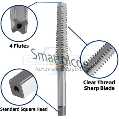 ACME 3/4"-8 Trapezoidal Tap Right Hand, HSS 3/4 x 8 Trapezoidal Thread Tap