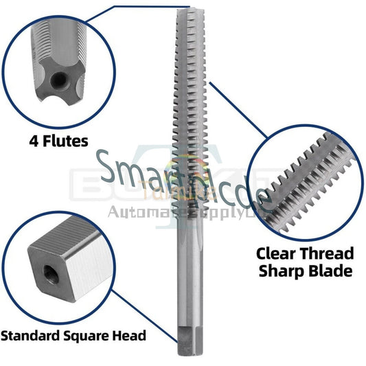 ACME 3/4"-8 Trapezoidal Tap Right Hand, HSS 3/4 x 8 Trapezoidal Thread Tap