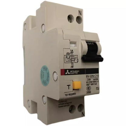 1PCS for Mitsubishi BV-DN 2P C10 30mA Leakage Switch Circuit Breaker