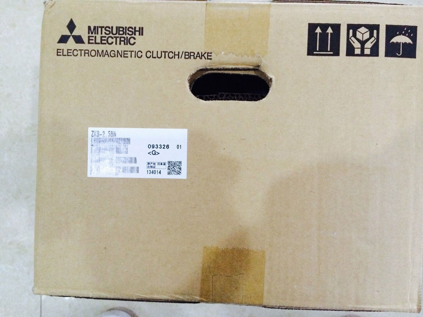 new Mitsubishi ZKB-2.5BN brake in box one year - MITSUBISHI
