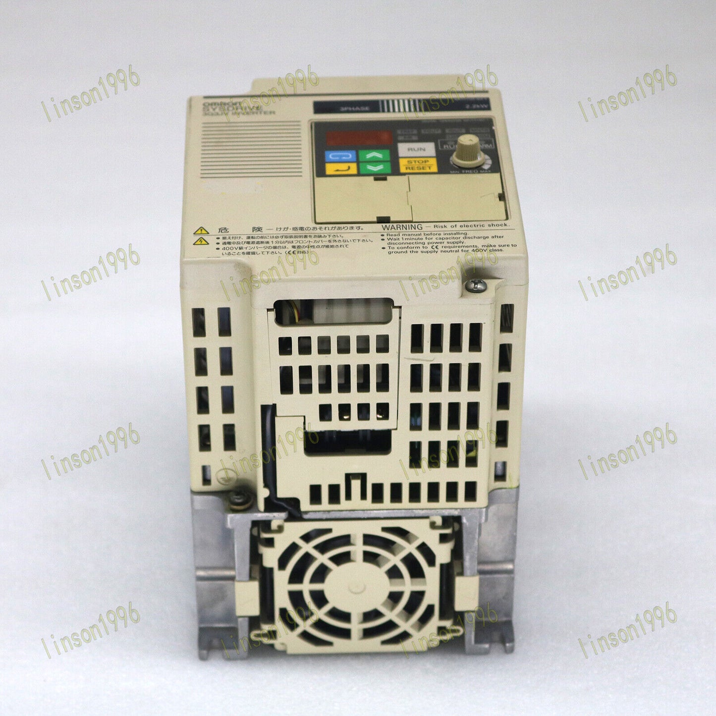 Omron 3G3JV-A2022 Inverter 220V 2.2KW Tested SHIP - OMRON