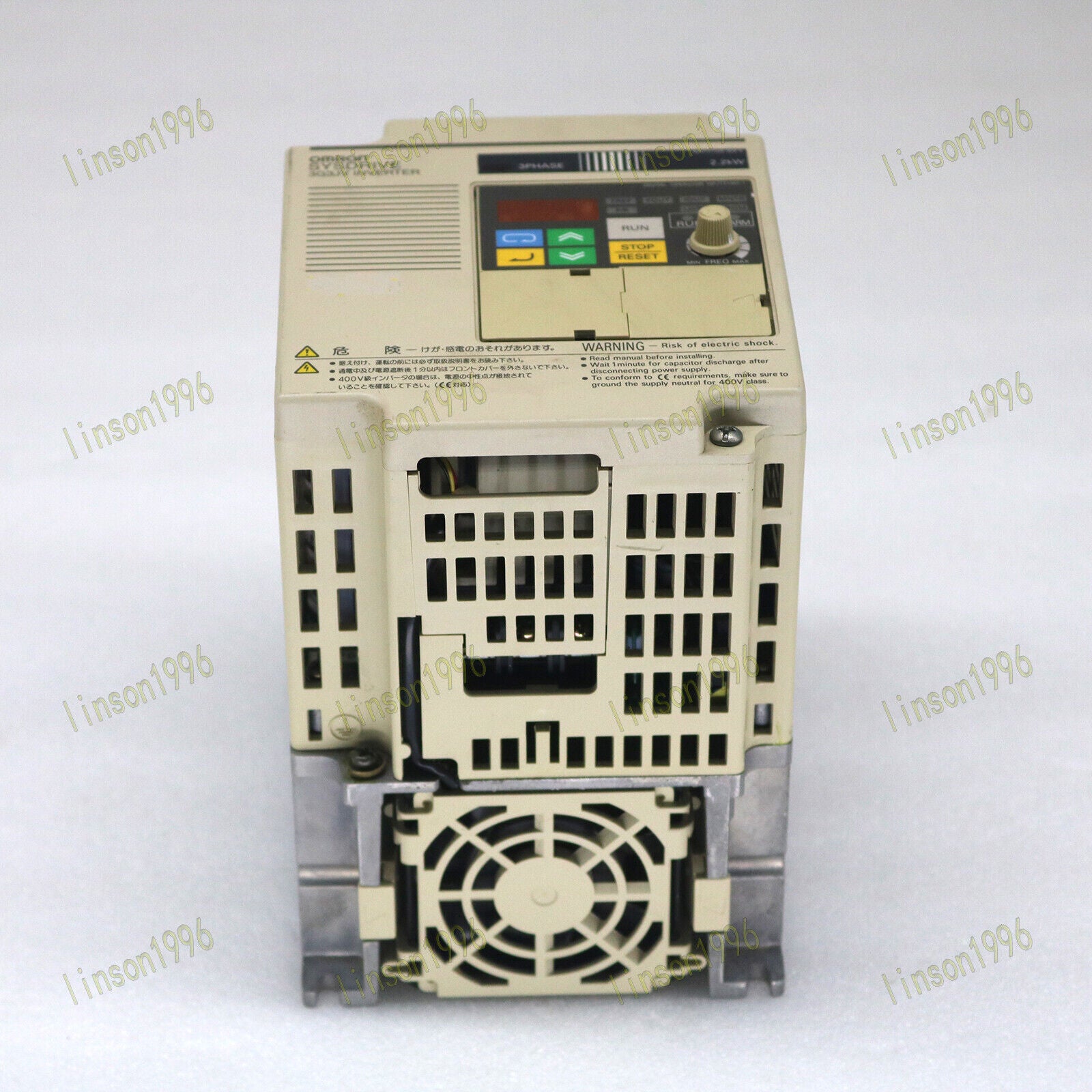 Omron 3G3JV-A2022 Inverter 220V 2.2KW Tested SHIP - OMRON