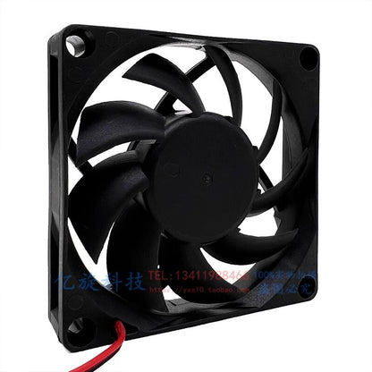 YRC YRD7015B24H 7015 DC24V 0.20A 7CM 2-wire silent inverter cooling fan