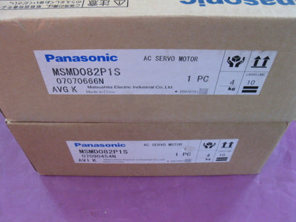 PANASONIC AC SERVO MOTOR MSMD082P1S