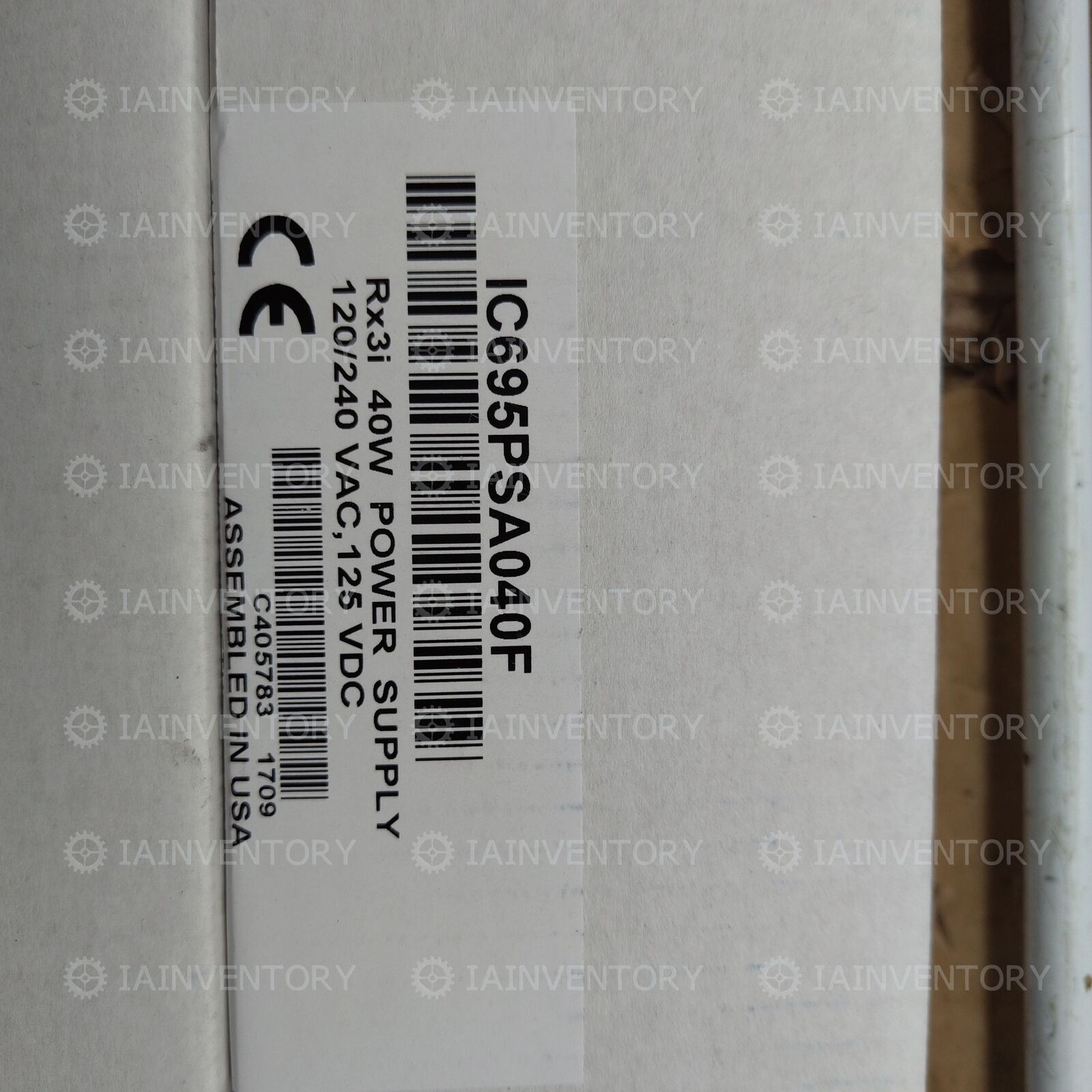 GE Fanuc Power Supply IC695PSA040F New In Box - GE FANUC