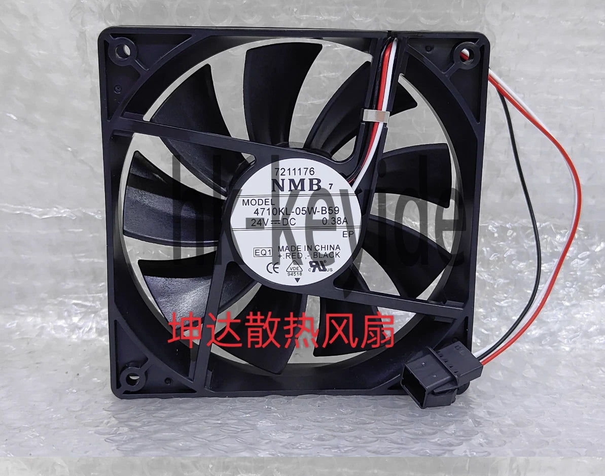 1Pcs NMB-MAT 4710KL-05W-B59 Cooling Fan 12CM 24V 0.38A inverter