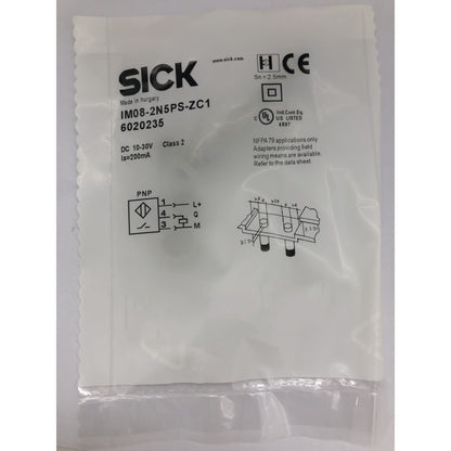 SICK IM08-2N5PS-ZC1 Proximity Switch Sensor SPOT STOCKS - High-precision sensor for accurate stock detection - SICK
